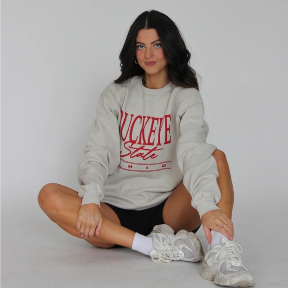 Buckeyes Oversized Sweatshirt - Picture 1 of 3